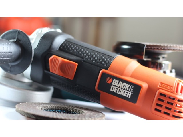 Kotni brusilnik Black&Decker BEG220, 900W, 125mm, M14, 2.1kg