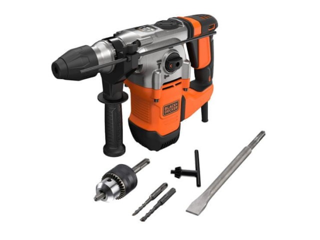 Kombinirano kladivo Black&Decker BEHS03K v kovčku, 1250W, 3.7J, 5.1kg