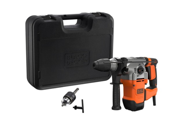 Kombinirano kladivo Black&Decker BEHS03K v kovčku, 1250W, 3.7J, 5.1kg