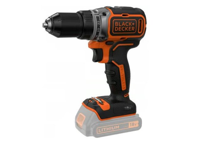 Akumulatorski vrtalnik-vijačnik Black and Decker BL186N, 18V, 52Nm, 13-35mm