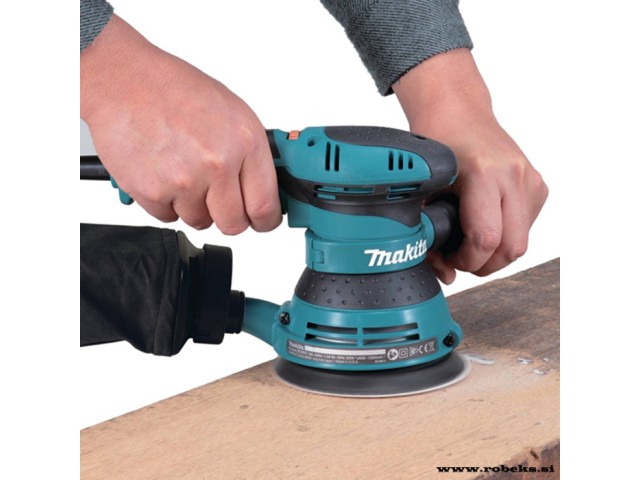 Električni ekscentrični brusilnik Makita BO5041, 300W, 123mm, 1.4kg