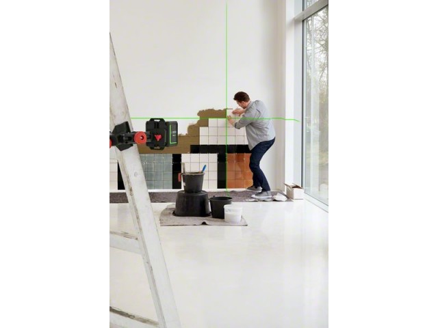 Križni laser Bosch Quigo Green, 500–540Nm, 1/4