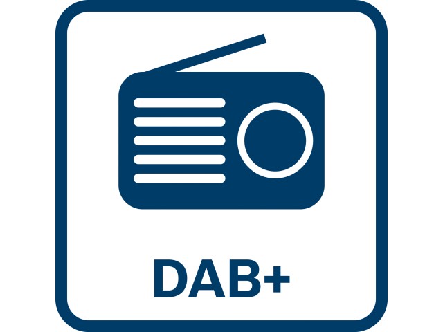 Akumulatorski radio Bosch GPB 18VH-6 SRC, 06014A6200