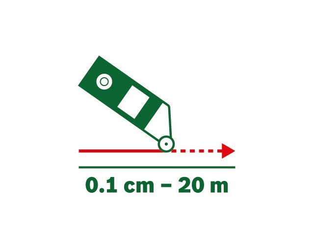 Laserski merilnik razdalj Bosch ZAMO III v kartonu, 2x 1,5 V LR03 (AAA), 0,15–20,00m, ±3mm, 0.5s, 0.09kg, 0603672702