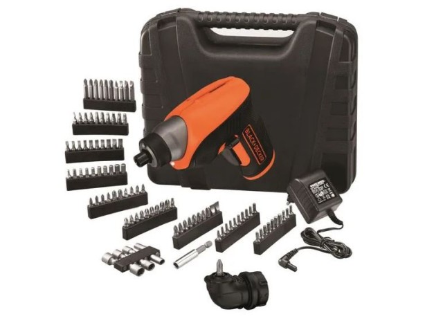 Akumulatorski vijačnik Black and Decker CS3652LKA, 3.6V, 5.5Nm, 1.12kg