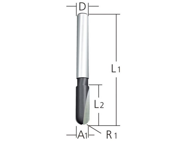 Rezkar za izdelavo profilov Makita, D-10811