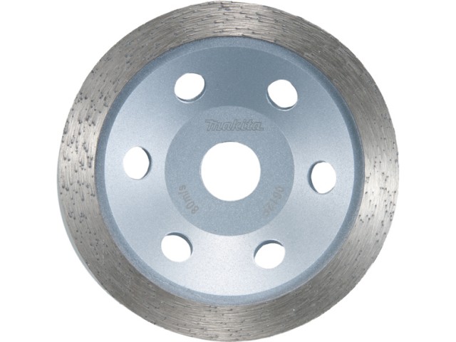 Diamantna lončasta brusilna plošča Makita, Dimenzije: 125x22,23mm, D-41464