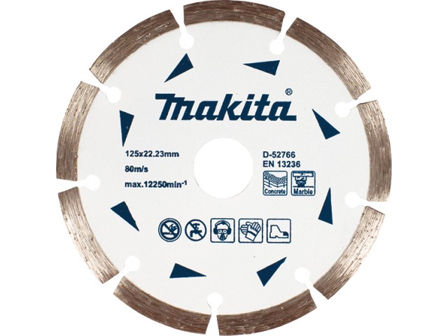 Diamantna plošča segment, beton, marmor(Makita), D-52766