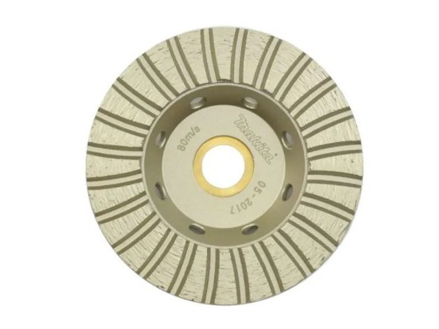 Diamantna lončasta brusilna plošča Makita, Dimenzije: 100x22,23mm (ring 16), D-62337