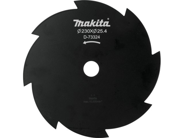 Rezilna plošča Makita, osemkraka, Dimenzije: 230x25,4mm, Zob: 8, D-73324