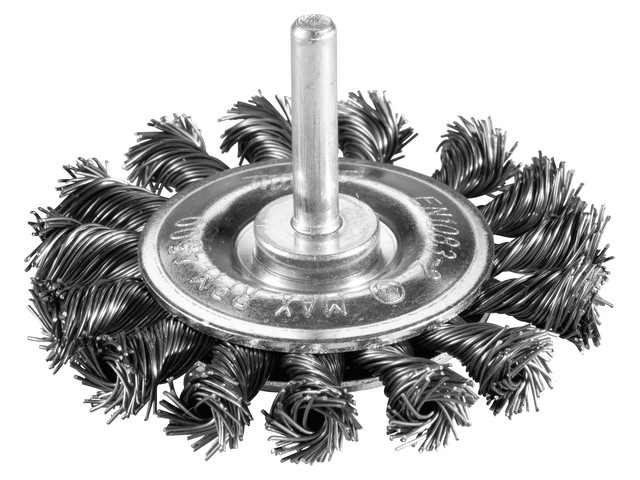 Kolutna ščetka Makita, pletena žica, 75mm, D-73813