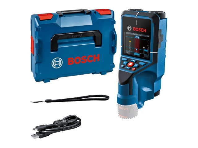 Digitalni detektor Bosch D-tect 200 C v kovčku, ± 5mm, IP 5X, 0.7kg, 0601081608