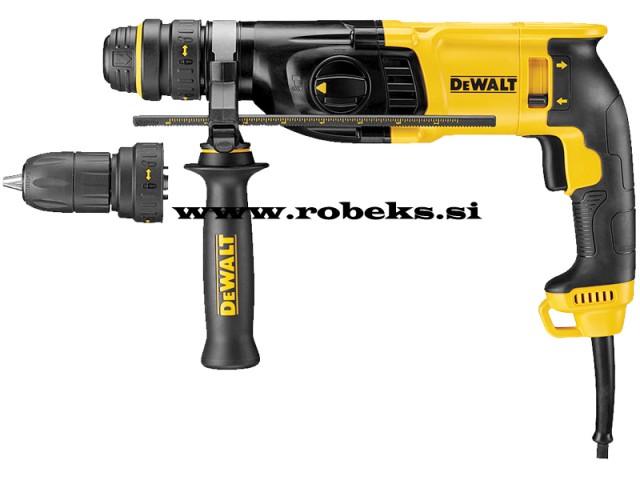 Električno kombinirano vrtalno kladivo Dewalt D25134K SDS-Plus, 800W, 2.8J, 3kg