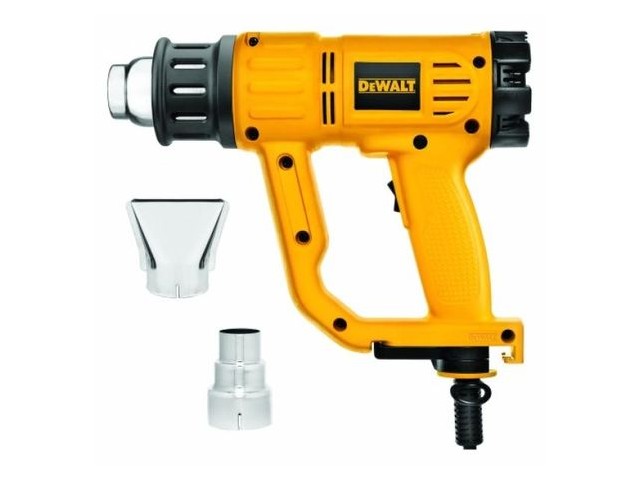 Fen za vroč zrak Dewalt D26411, 1.800W, 50-400 / 50-600 °C, 2 stopnji, 0.8 kg