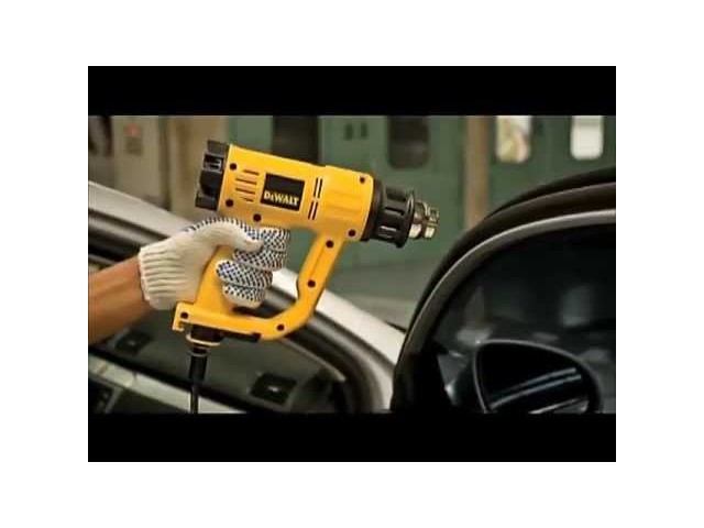 Fen za vroč zrak Dewalt D26411, 1.800W, 50-400 / 50-600 °C, 2 stopnji, 0.8 kg