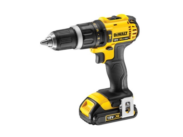 Akumulatorski udarni vrtalnik vijačnik DeWalt DCD785C2, 18V, 1,5Ah, 1,9kg