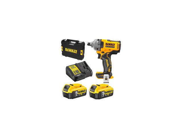 Akumulatorski udarni vijačnik Dewalt DCF892P2T, 18V, 1/2, 812Nm/1152Nm, 1.6kg
