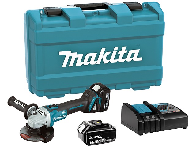 Akumulatorski kotni brusilnik Makita DGA504RFE