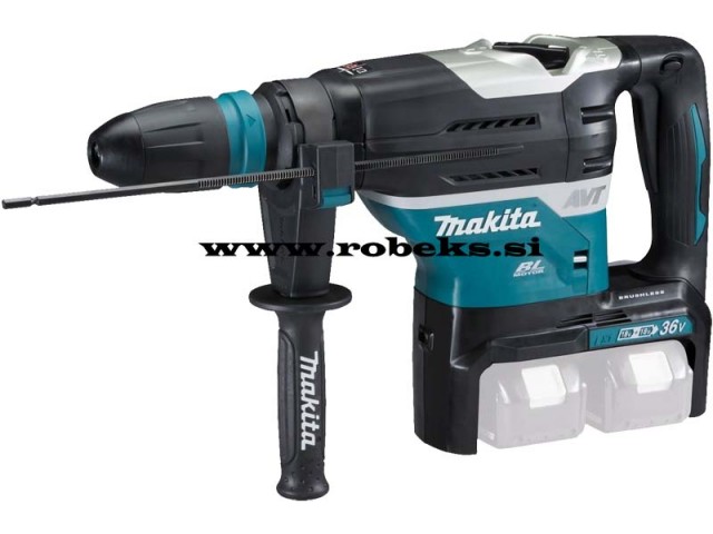 Akumulatorsko vrtalno kladivo Makita DHR400ZKU, 18+18V, SDS-Max, AWS