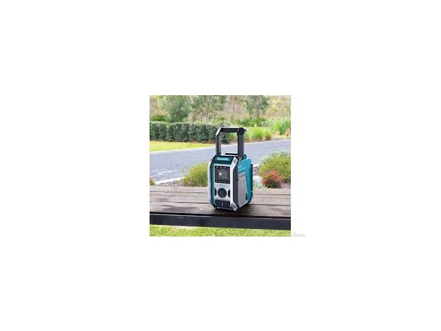 Akumulatorski radio Makita DMR115, Bluetooth DAB+radio, 12V-18V, 5,6kg