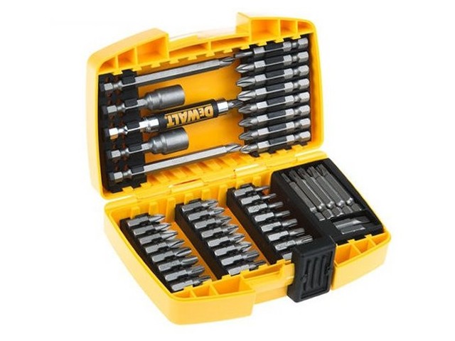 45-delni set vijakov v kovčku DeWalt DT71518, 25 mm