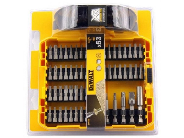 53-delni set vijačnih nastavkov Dewalt DT71550 v kovčku