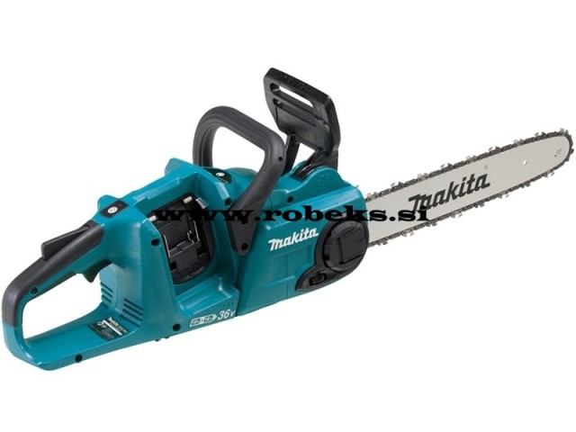 Akumulatorska verižna žaga Makita DUC353Z-PP1, 18+18V, 2xBL1840B, 1xDC18RD, set