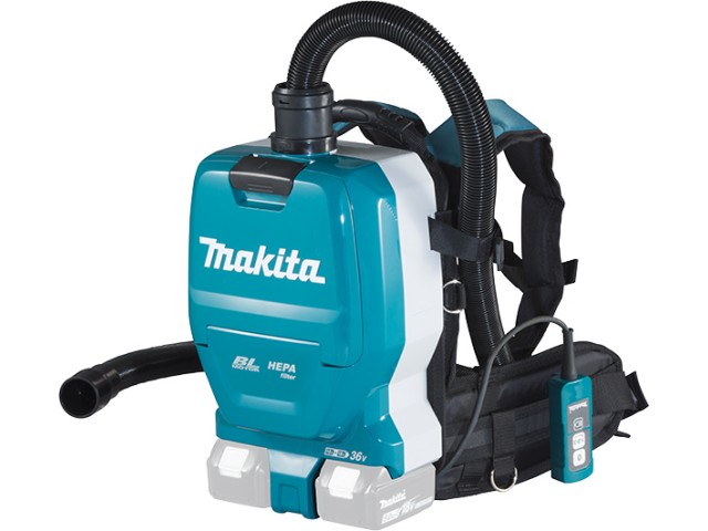 Akumulatorski nahrbtni sesalnik Makita DVC261Z, 18+18V, 2 L, 4.5 kg