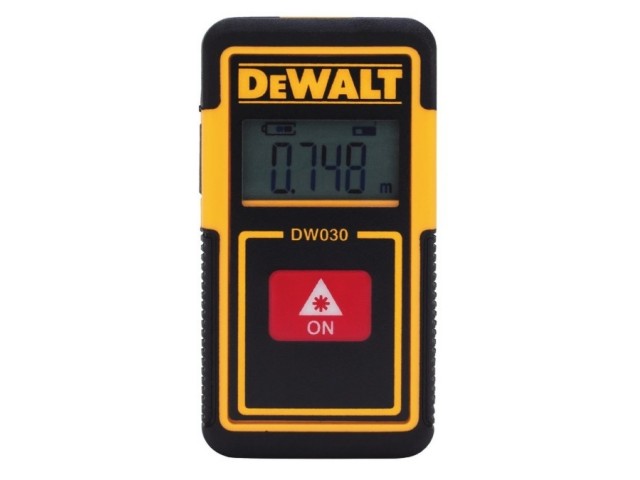 Žepni laserski merilnik DeWalt DW030PL, 9m