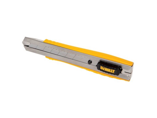 Kovinski rezalni nož Dewalt z drsnikom za samodejno zaklepanje DWHT10045-0, 25 mm