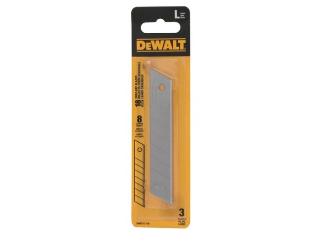 Rezilo Snap-Off DeWalt DWHT11719-0, 18 mm