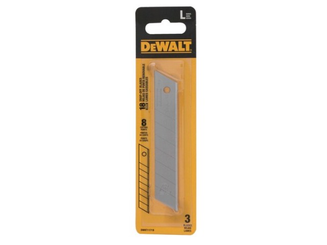 Rezilo Snap-Off DeWalt DWHT11719-0, 18 mm