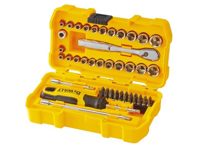 50-delni set za mehaniko DeWalt DWMT81610-0, 1/4