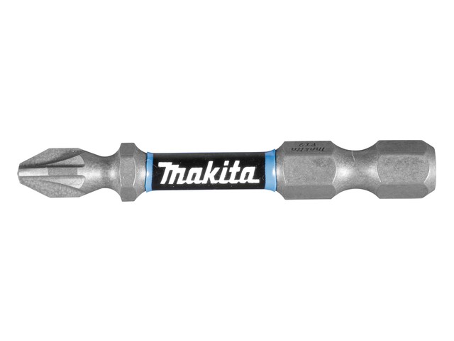 Torsion vijačni nastavek Impact Premier Makita, dvojni, PZ2, 50mm, Pakiranje: 2kos, E-03305