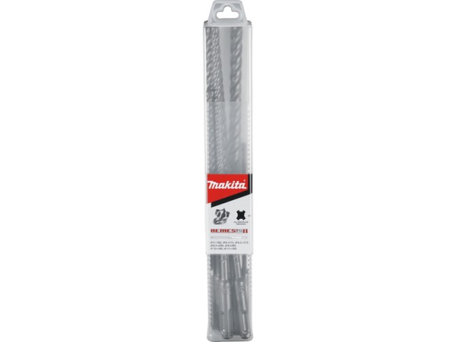 Set svedrov Makita, SDS-Plus Nemesis II, 12x265mm, Pakiranje: 5kos, E-14819