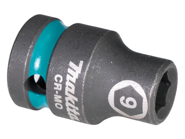 Impact Black natični ključ Makita, 1/2, 9mm, kratki, E-16053