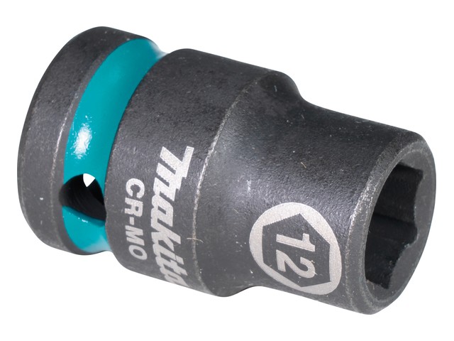 Impact Black natični ključ Makita, 1/2, 12mm, kratki, E-16081