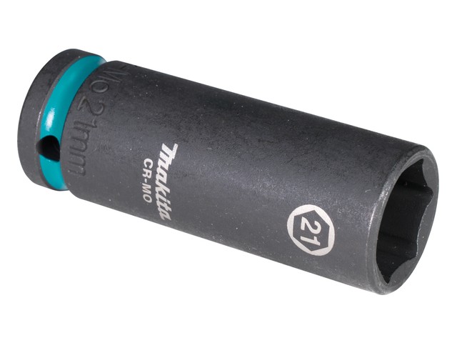 Impact Black natični ključ Makita, 1/2, 21mm, dolgi, E-16508