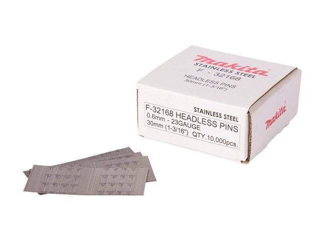 Žeblji za pripenjanje, brez glave 23GA, 30mm, Pakiranje: 10.000kos, F-32168