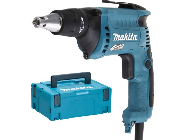 Električni vijačnik s podajalnikom Makita FS4000JX2, 570W, 10-16Nm, 1/4 , 1.3kg