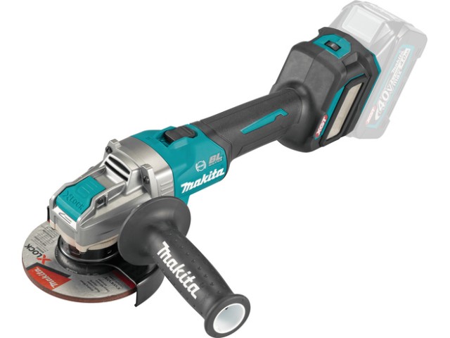 Akumulatorski kotni brusilnik Makita X-LOCK GA041GZ