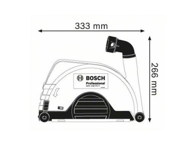 Bosch GDE 230 FC-T, 1600A003DM