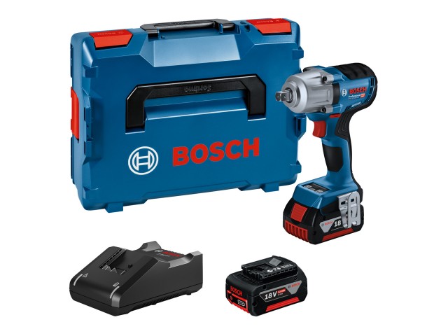 Akumulatorski udarni vijačnik Bosch GDS 18V-450 PC v L-Boxx, 18V, 450Nm, M10-M20, 1.6kg, 06019K4102