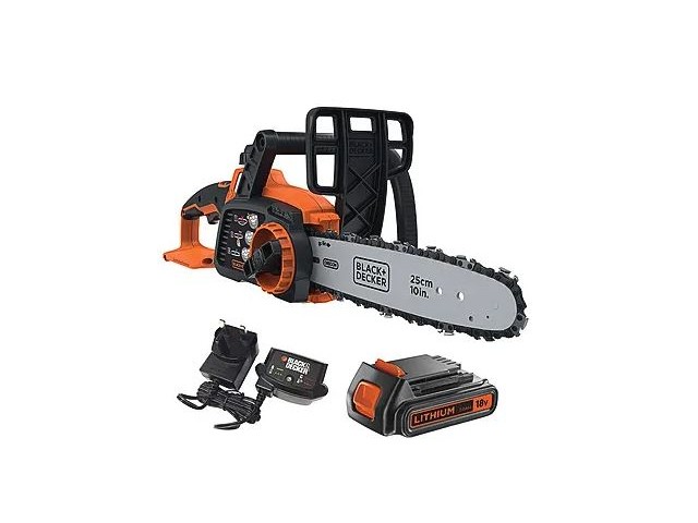 Akumulatorska verižna žaga Black and Decker GKC1825L20, 18V, 250mm, 3.1kg