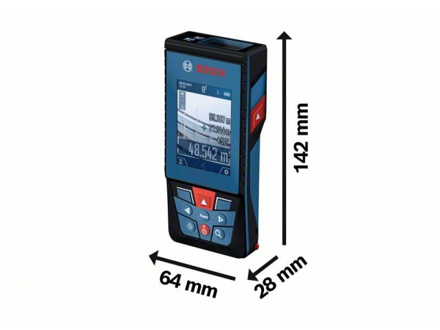 Laserski merilnik razdalj Bosch GLM 100-25 C, 650Nm, do 100m, IP54, 0.23kg, 0601072Y00