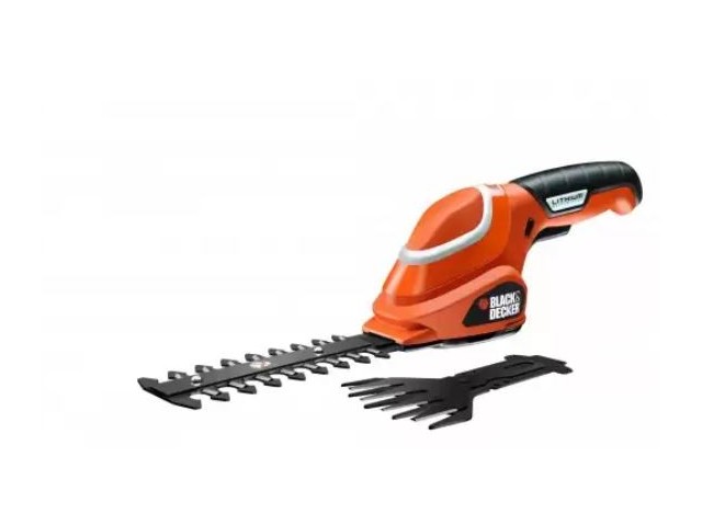 Akumulatorske škarje za grmičevje in travo Black and Decker GSL700, 7V, 100/150mm, 0.65kg