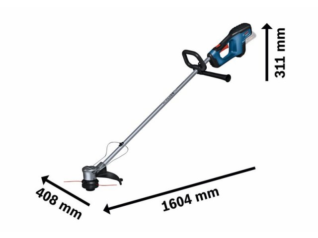 Akumulatorska kosilnica z nitjo Bosch GRT 18V-33, 18V, 330mm, ročaj D, 3.5kg, 06008D0000