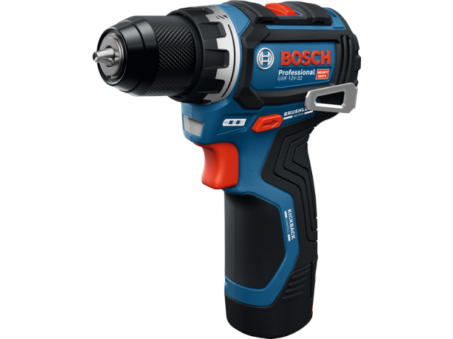 Akumulatorski vrtalni vijačnik GSR 12V-32 v torbi, 06019N7003