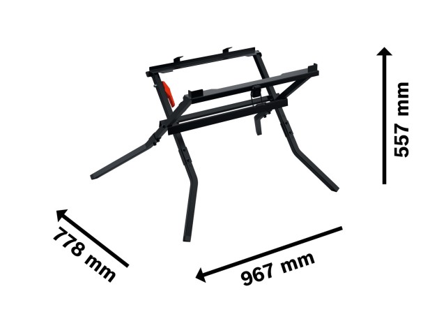 Podstavek za žago Bosch GTA 571, 0601B22800