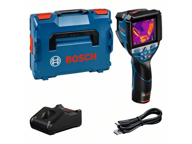 Toplotna kamera Bosch GTC 600 C v L-Boxx, 12V, -20 °C do +600 °C, 256x192px, Android, Ipad, Iphone, 0601083500